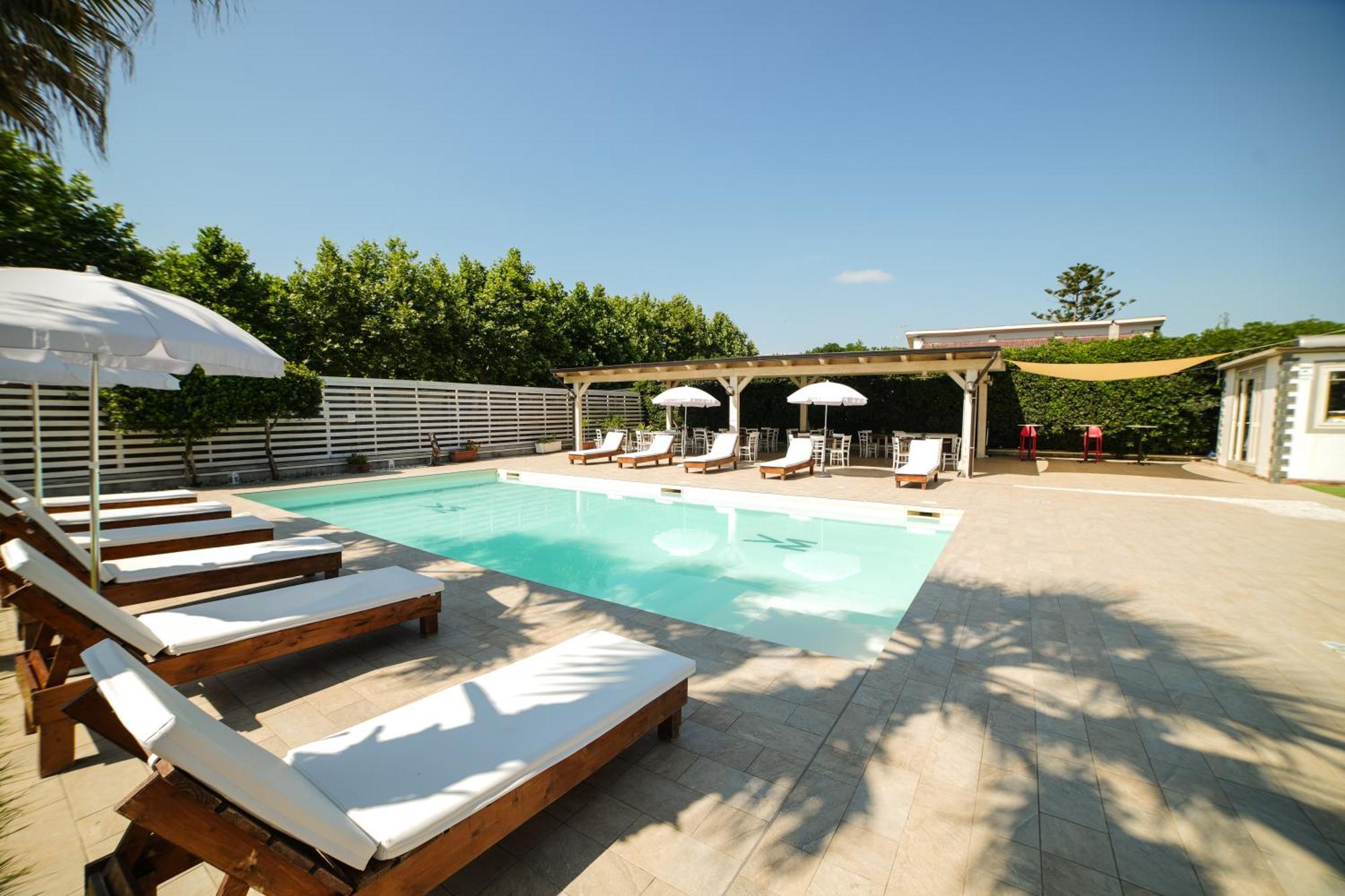 Villa Miramare Pontecagnano Bagian luar foto