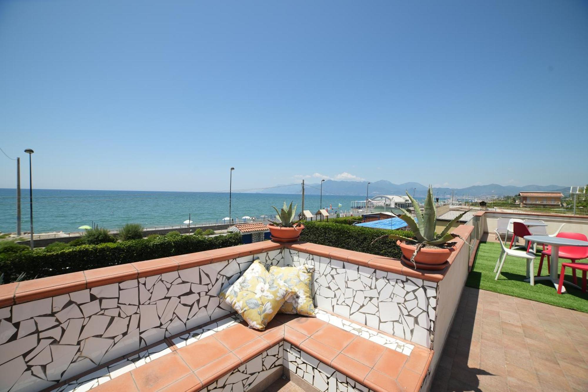 Villa Miramare Pontecagnano Bagian luar foto