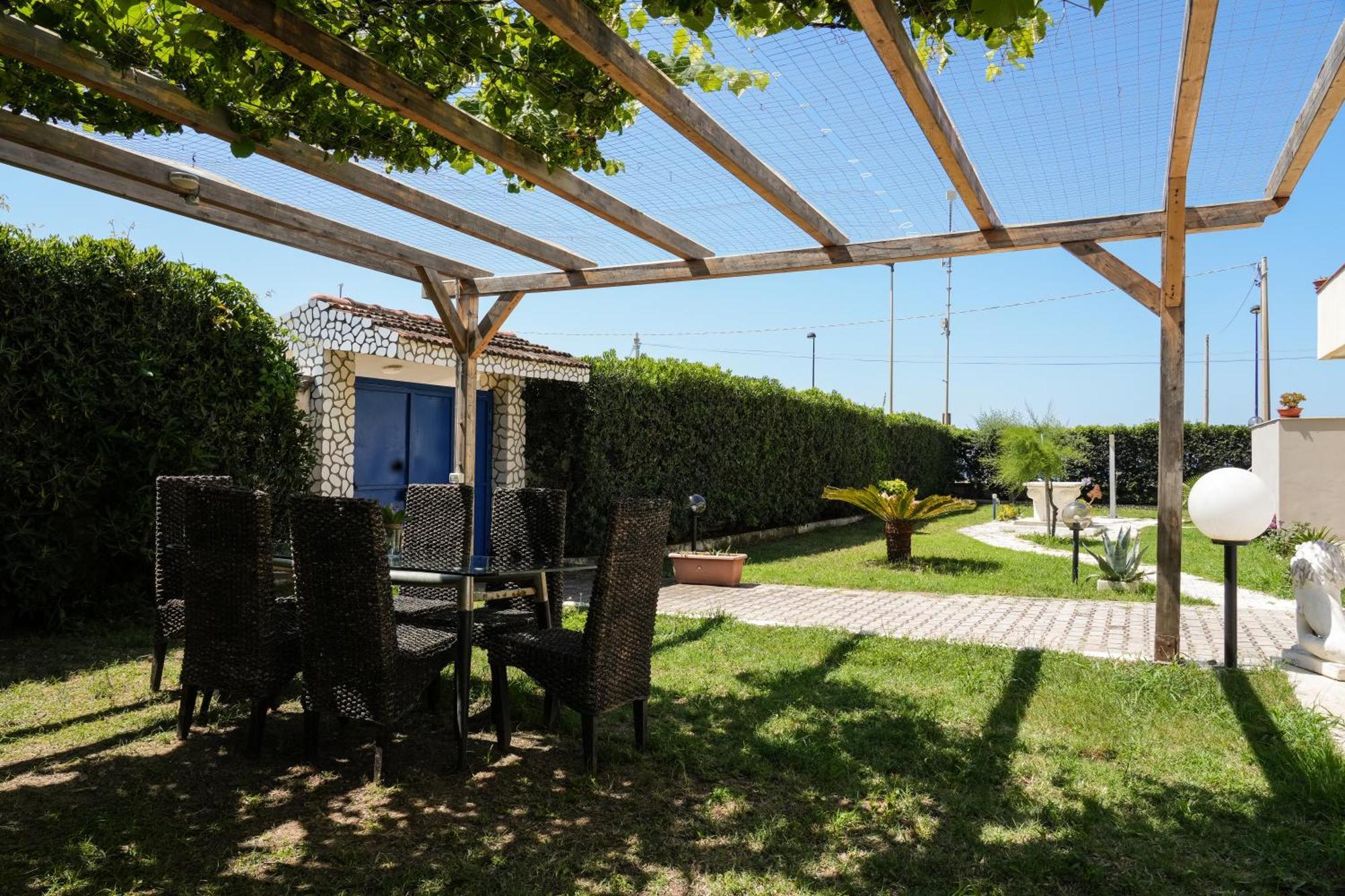 Villa Miramare Pontecagnano Bagian luar foto